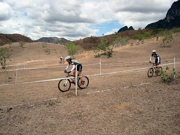 Mike &amp; Mary train on the Pan Am course.