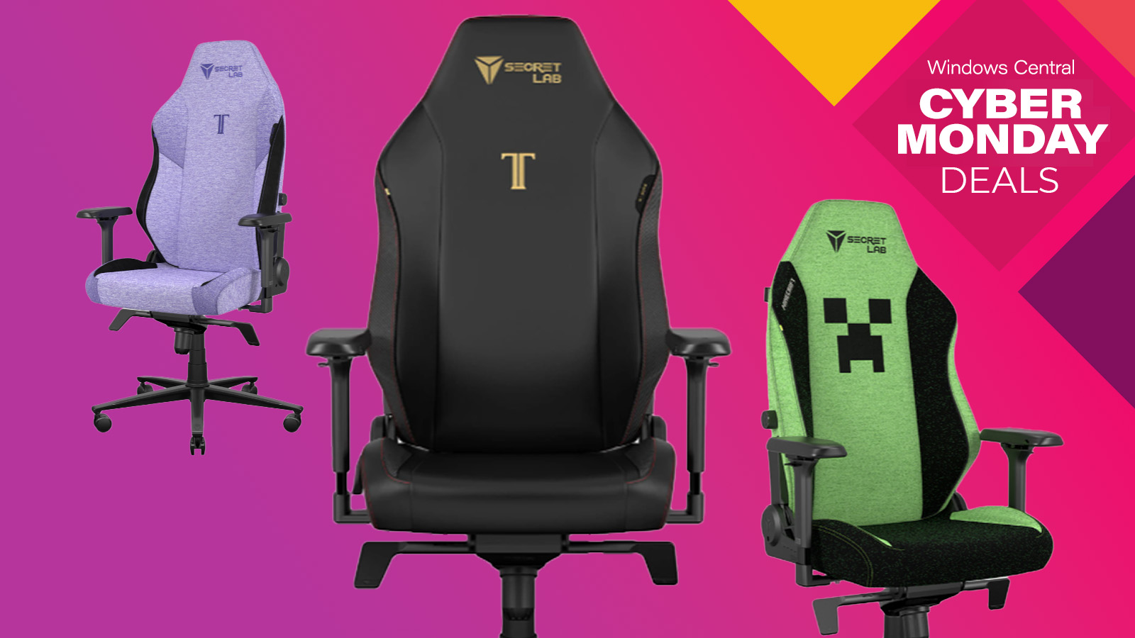 SecretLab's monster gaming chair sale for Cyber Monday is now on