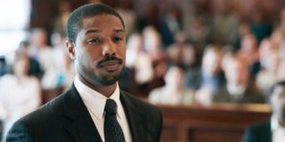 Michael B. Jordan in Just Mercy