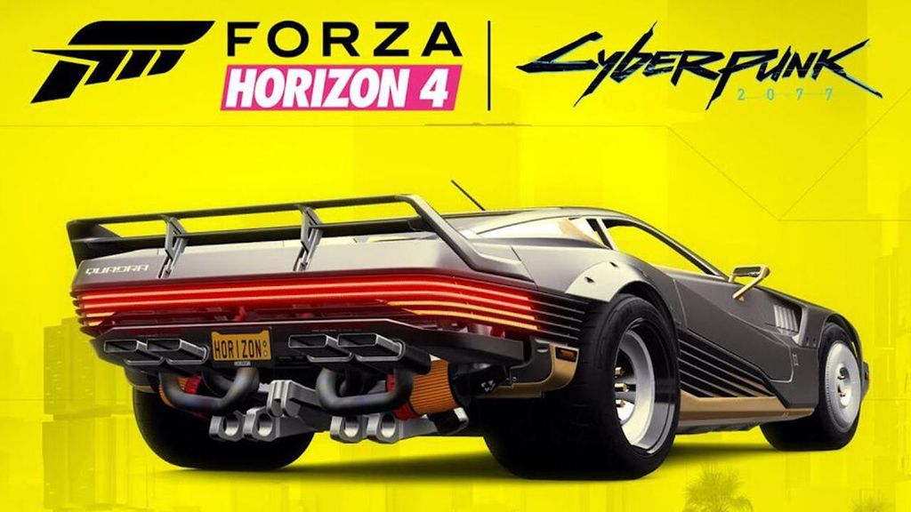 Cyberpunk 2077 car now available for free in Forza Horizon 4 | GamesRadar+