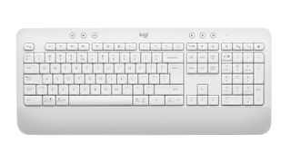 The Logitech Signature K650 wireless keyboard against a white background.