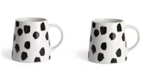 Habitat Set of 2 Spot Mugs | £8.50 at Habitat