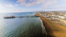 Brighton Palace Pier and seafront 