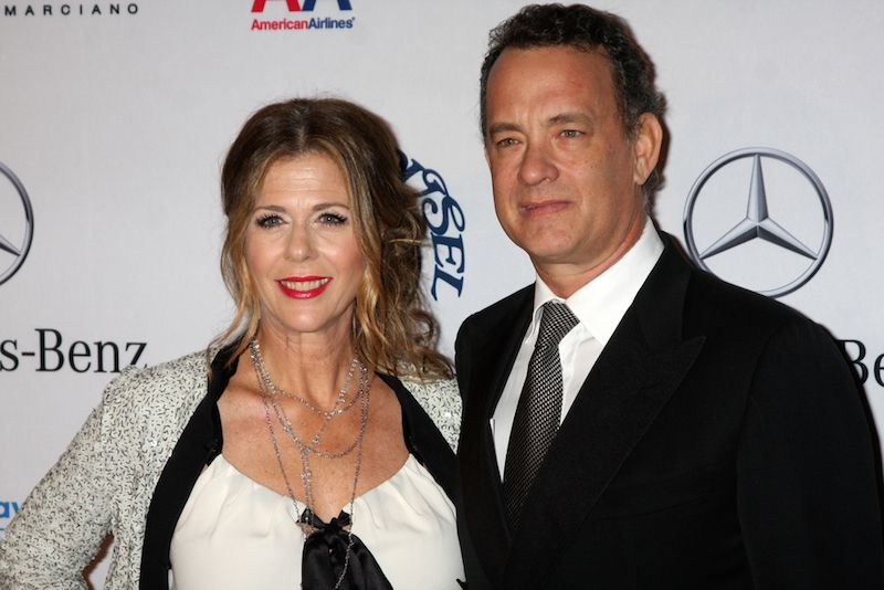 Rita Wilson and Tom Hanks