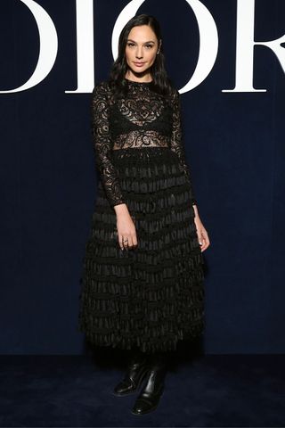 Christian Dior front row: Gal Gadot