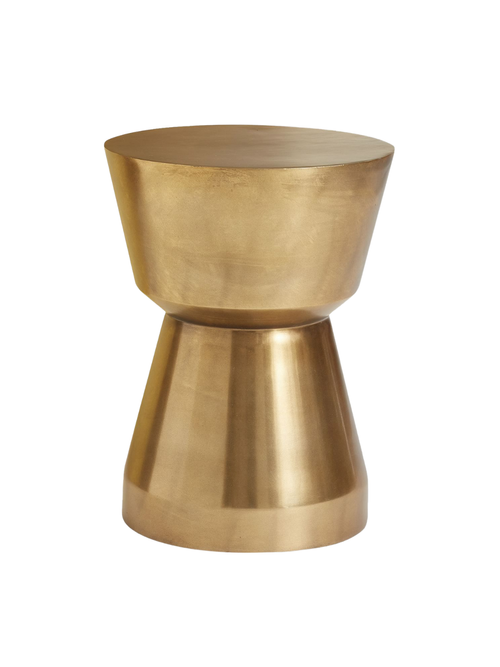 Shae Round Metal Accent Table 