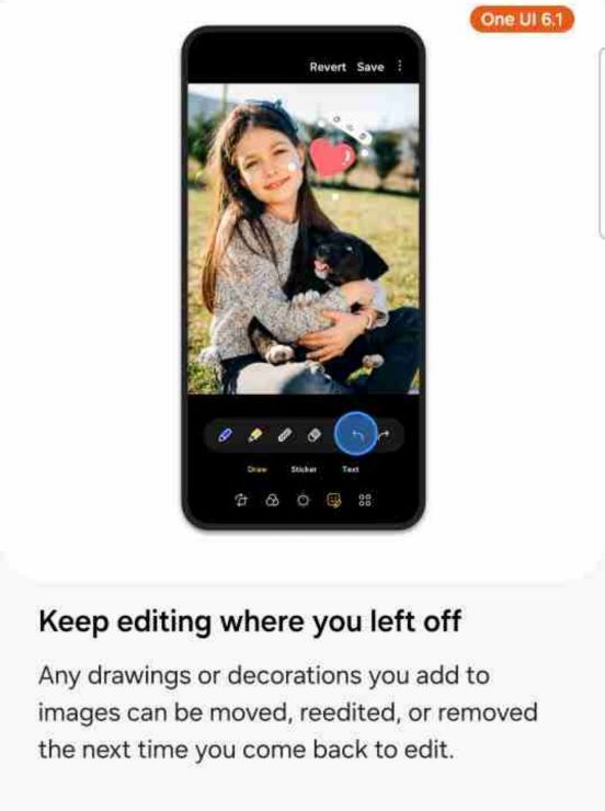 One UI 6.1 photo editor