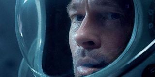 Brad Pitt in Ad Astra poster