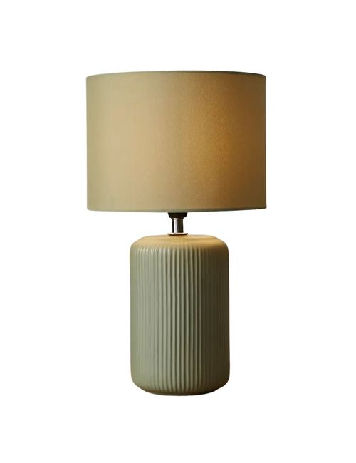 Lea Ribbed Ceramic Table Lamp