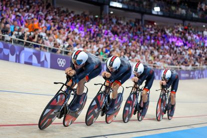 Team GB in the men&#039;s team pursuit