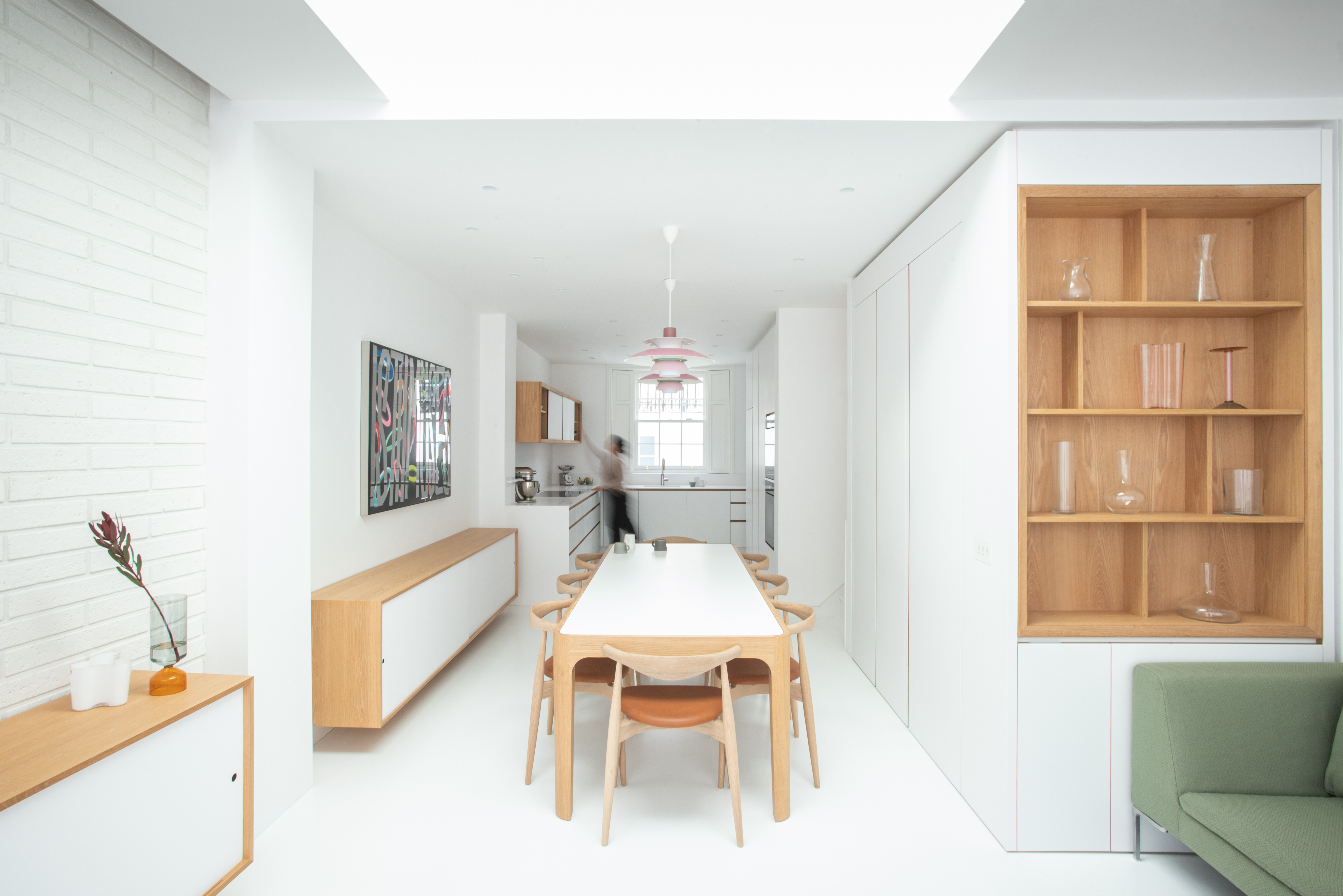 Rydon Street house dining area