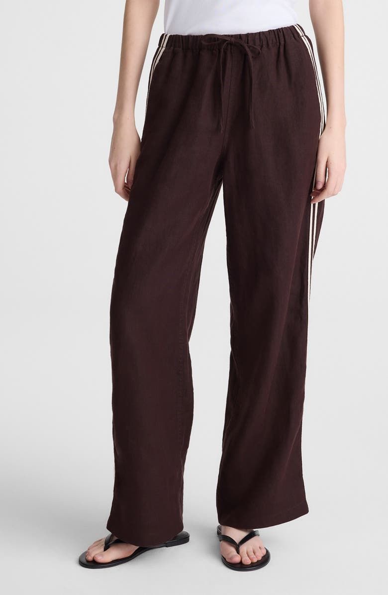 Pull-On Linen Pants