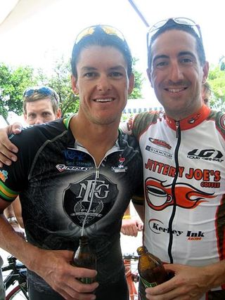Gatesy and I in Townsville at his last race