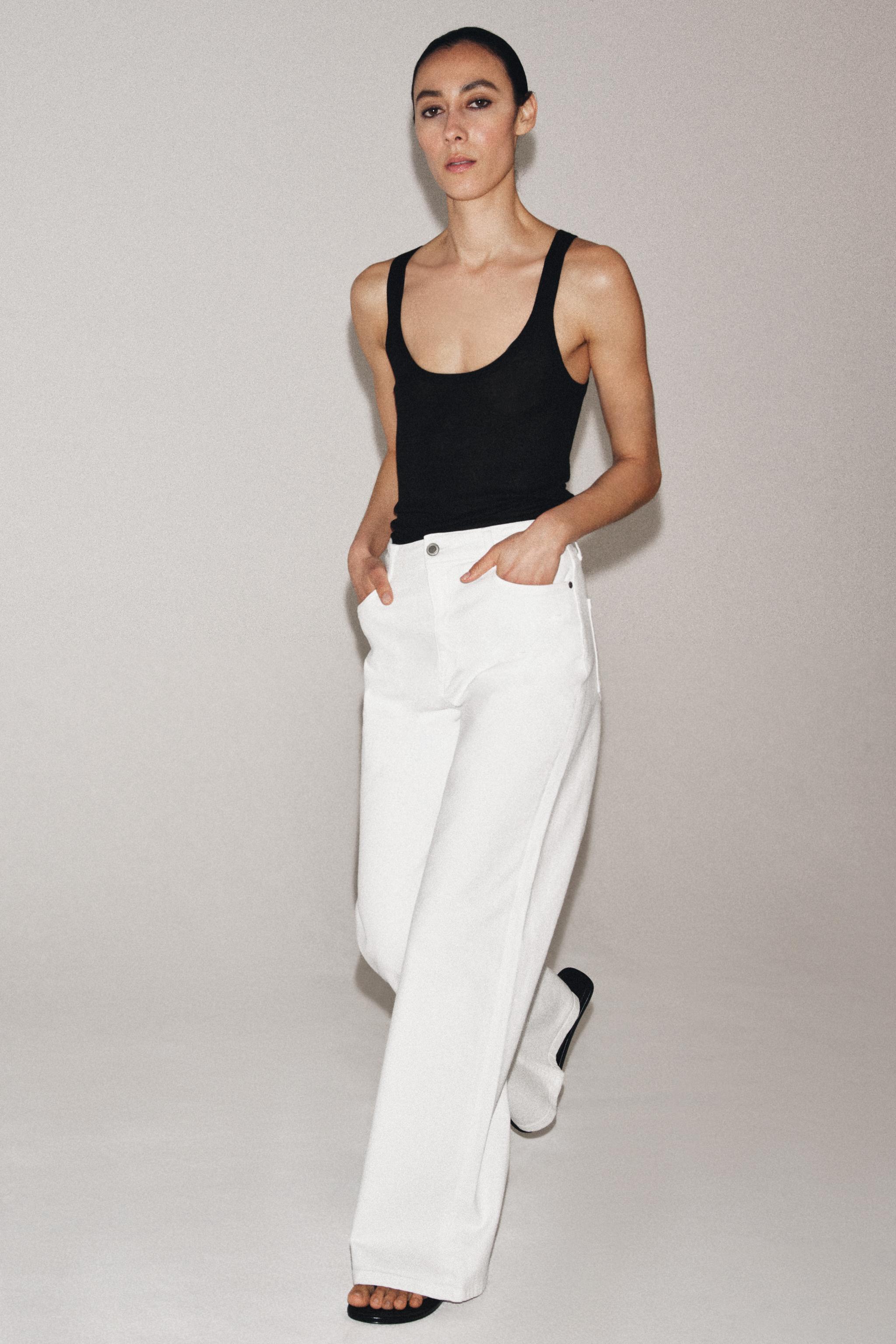 Zw Collection High-Waist Wide Leg Jeans