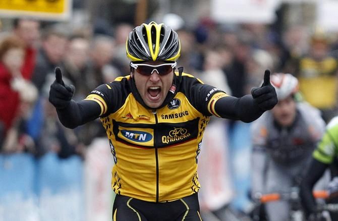 Gerald Ciolek (MTN-Qhubeka) scored his team's first pro win in Belgium
