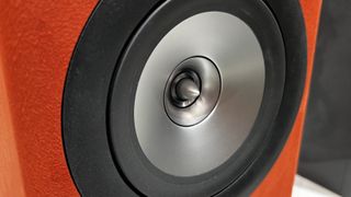 Technics SC-CX700 close up of the tweeter