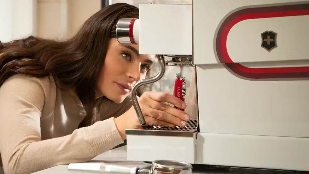 Calling all baristas! Victorinox just made a Swiss Army Knife for your coffee machine