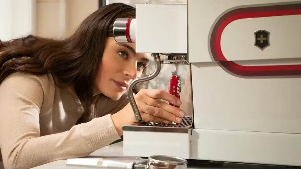 Calling all baristas! Victorinox just made a Swiss Army Knife for your coffee machine
