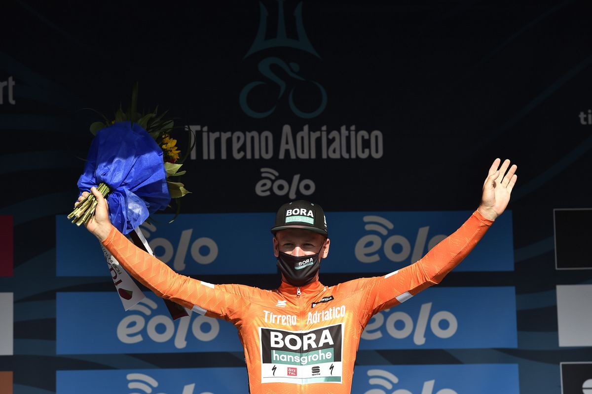 Tirreno Adriatico 2020 55th Edition 8th stage San Benedetto del Tronto San Benedetto del Tronto 101 km 14092020 Pascal Ackermann GER Bora Hansgrohe photo Tommaso PelagalliBettiniPhoto2020