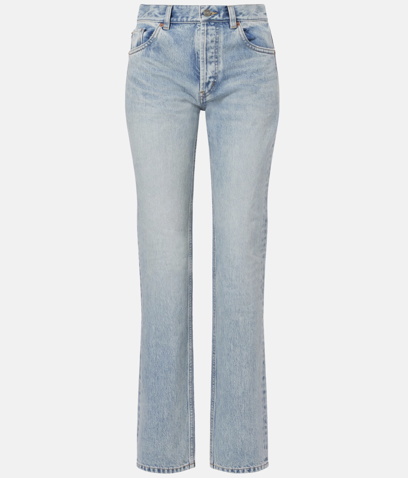 Saint Laurent High-rise straight jeans