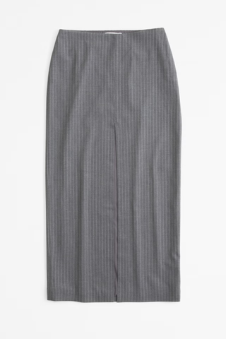 Abercrombie & Fitch Mid Rise Pencil Maxi Skirt