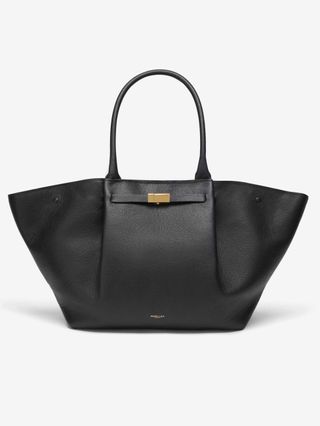 The New York | Black Small Grain | Demellier