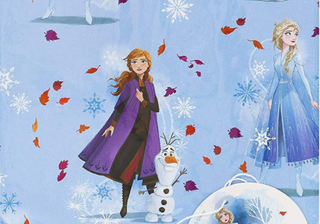 Frozen Wrapping Paper