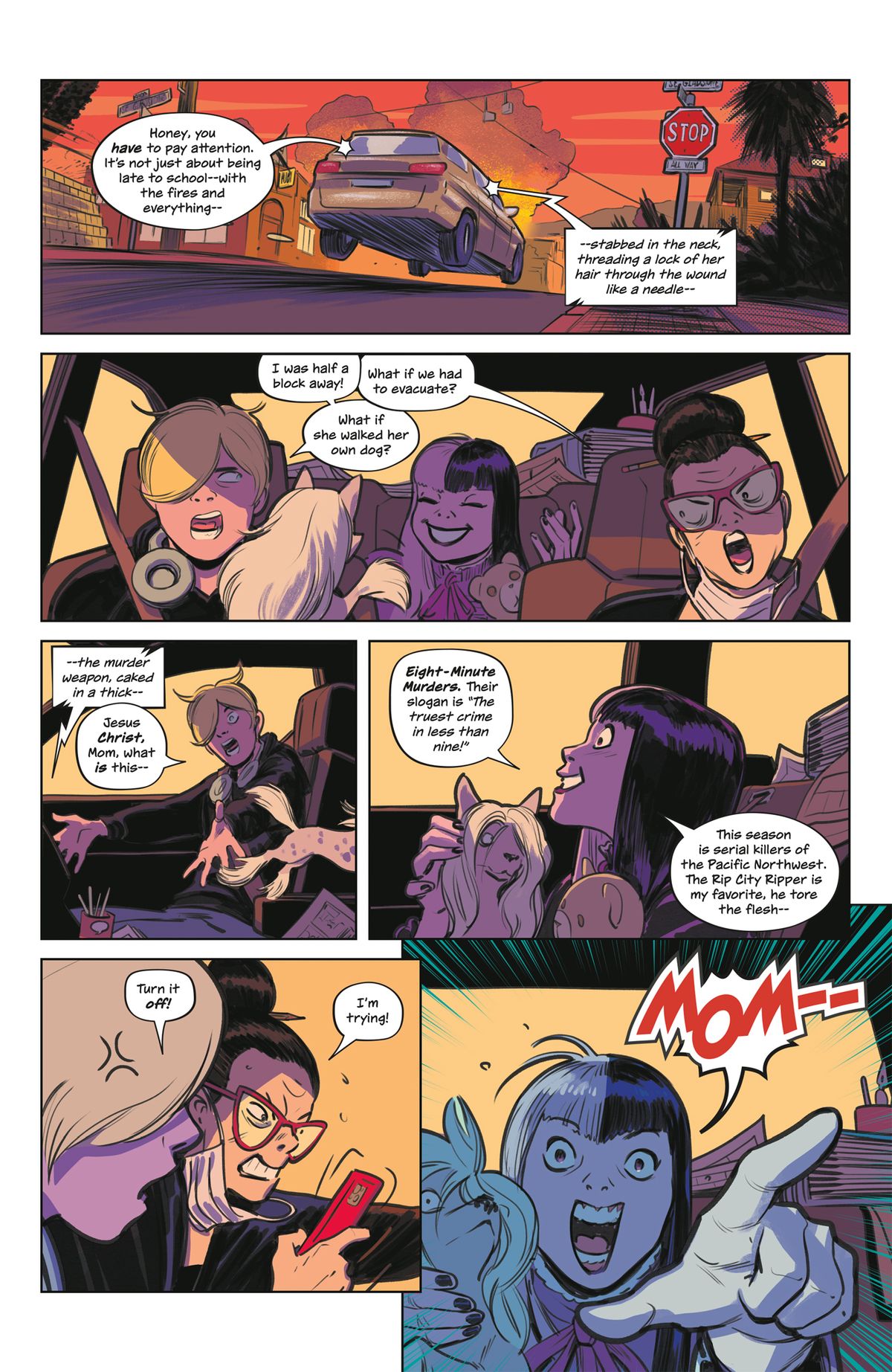 Interior pages from FML #1.