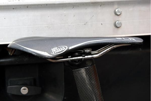 Selle Italia's SLR saddle.