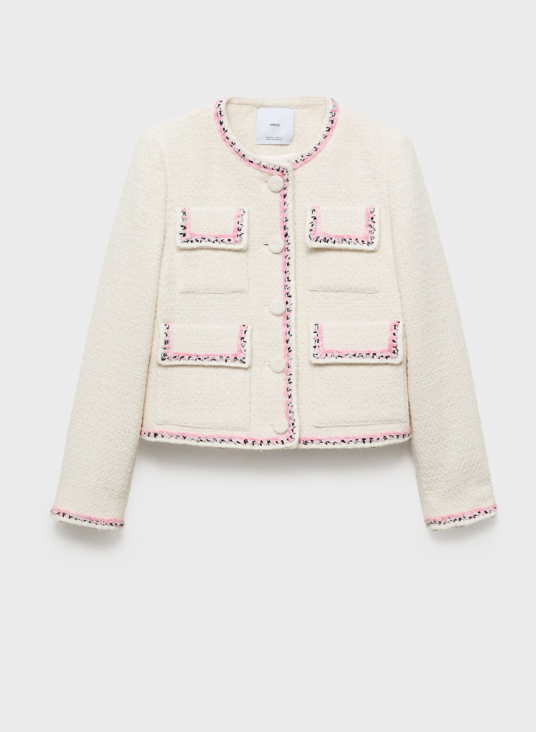mango boucle jacket