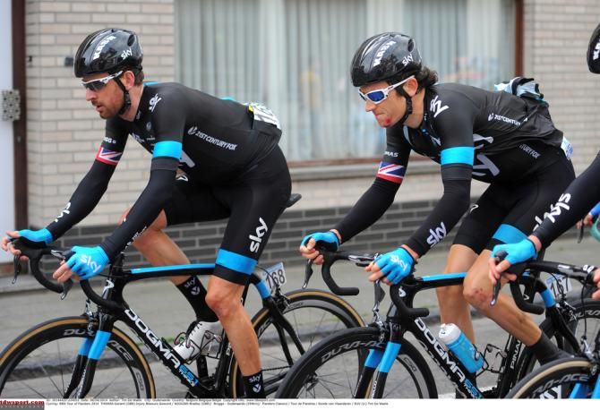 A couple of former British champions, Wiggins and Thomas