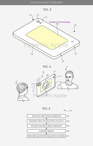 An Apple patent showing a second screen