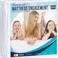 7. Utopia Bedding Zippered Mattress Encasement: twin from $19.99 from $18.99 at Amazon