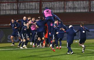 Scotland celebrate