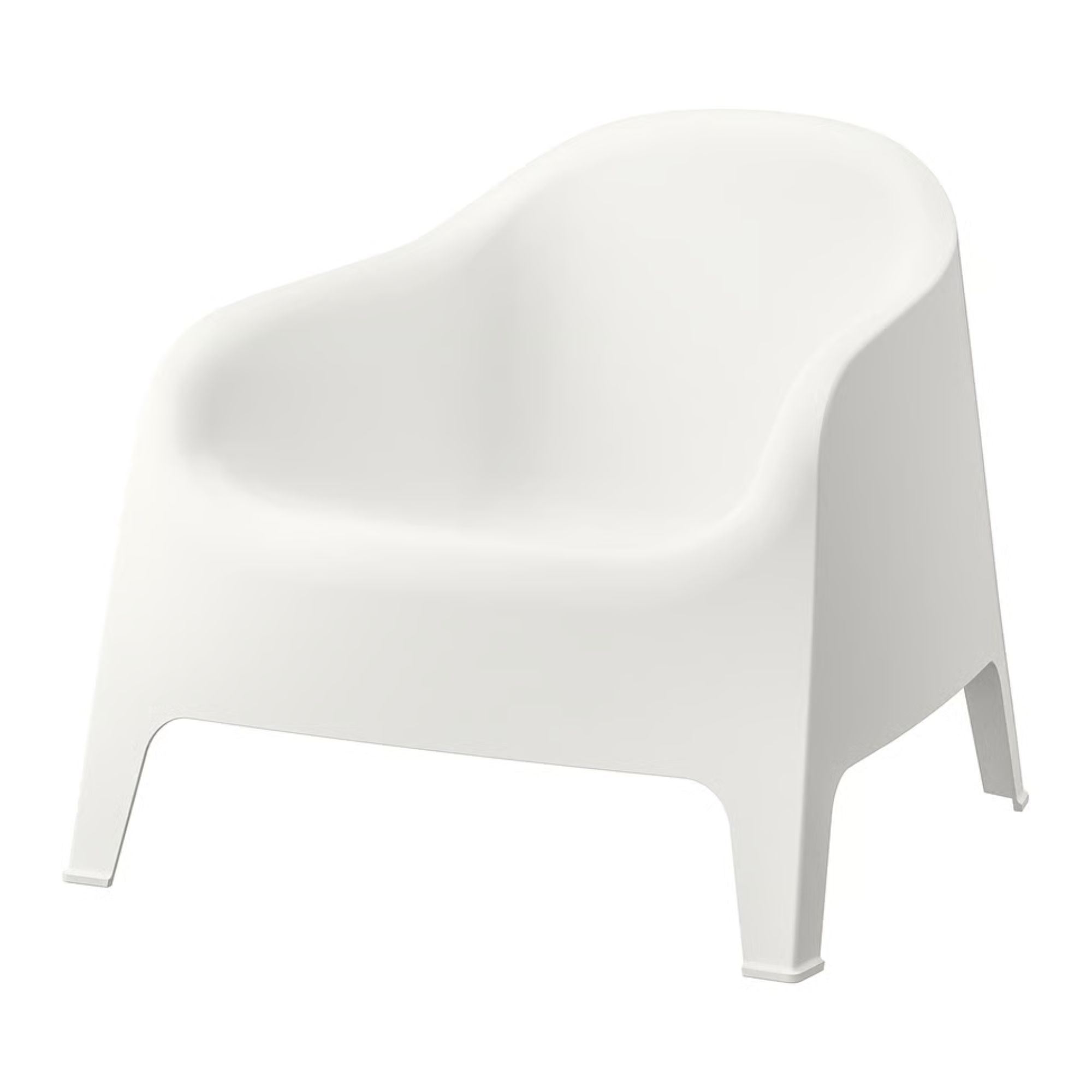 IKEA, SKARP&amp;Ouml; Armchair, Outdoor in White