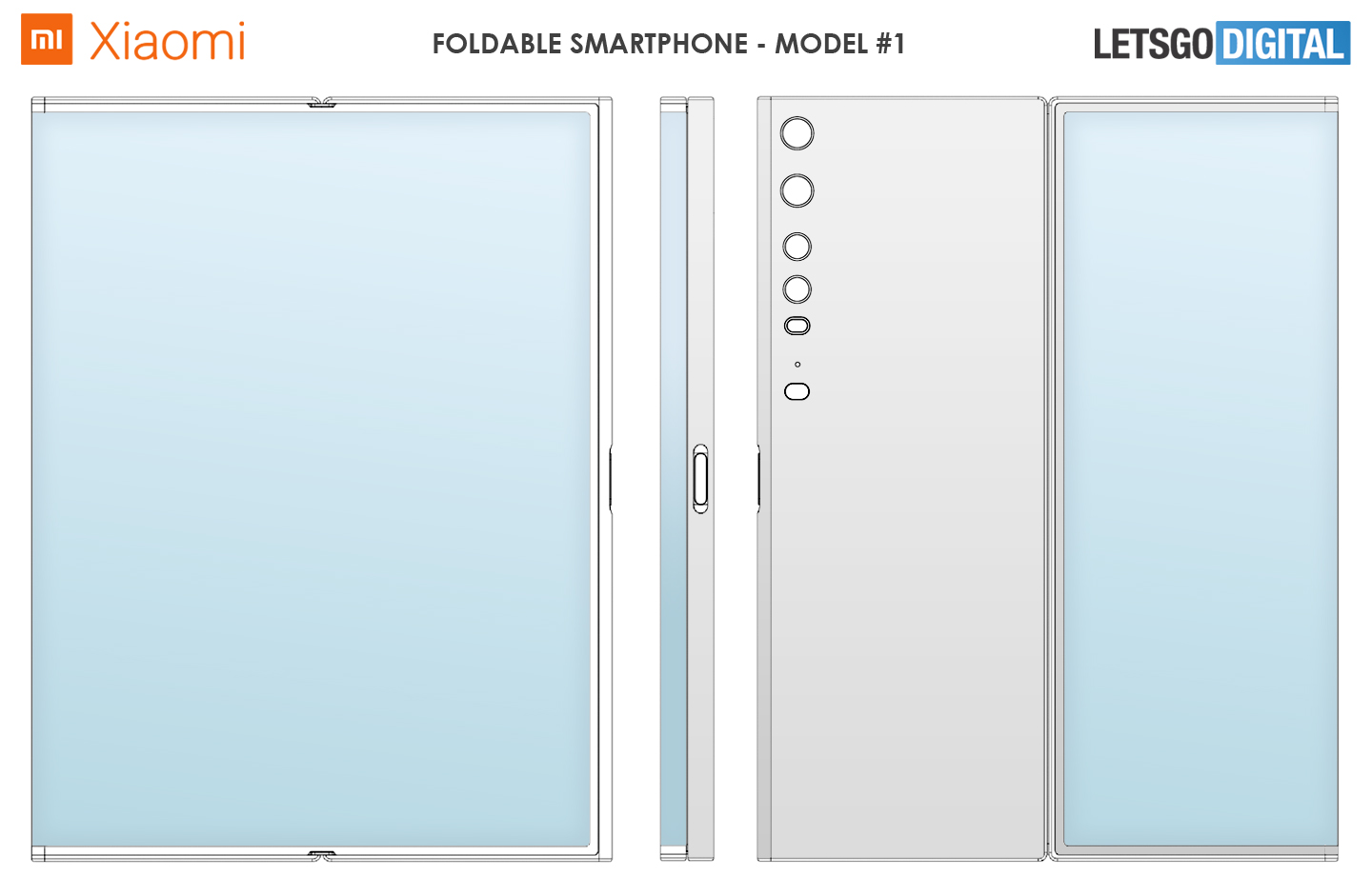 Xiaomi foldable phone patent