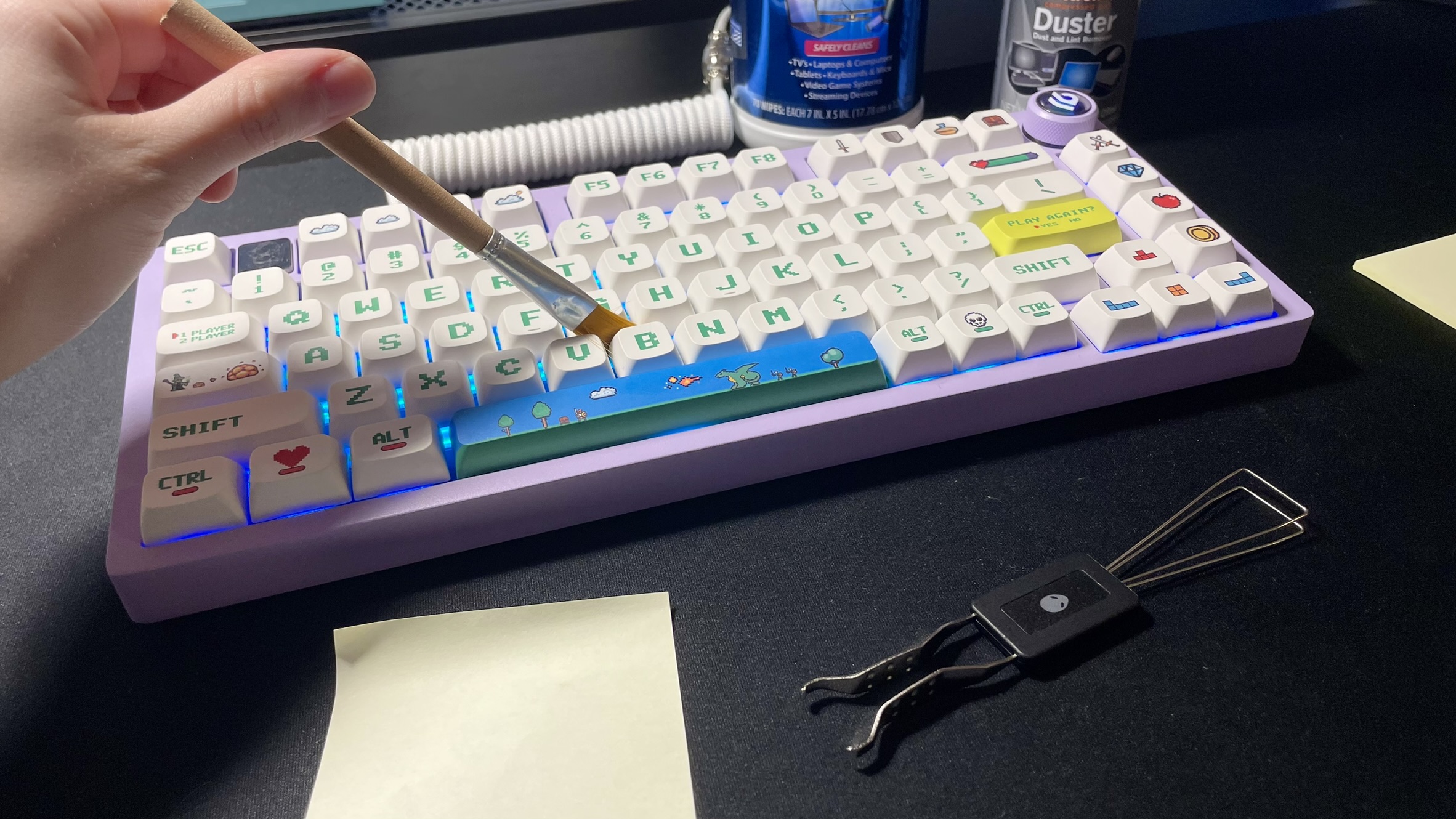 How to clean your mechanical keyboard