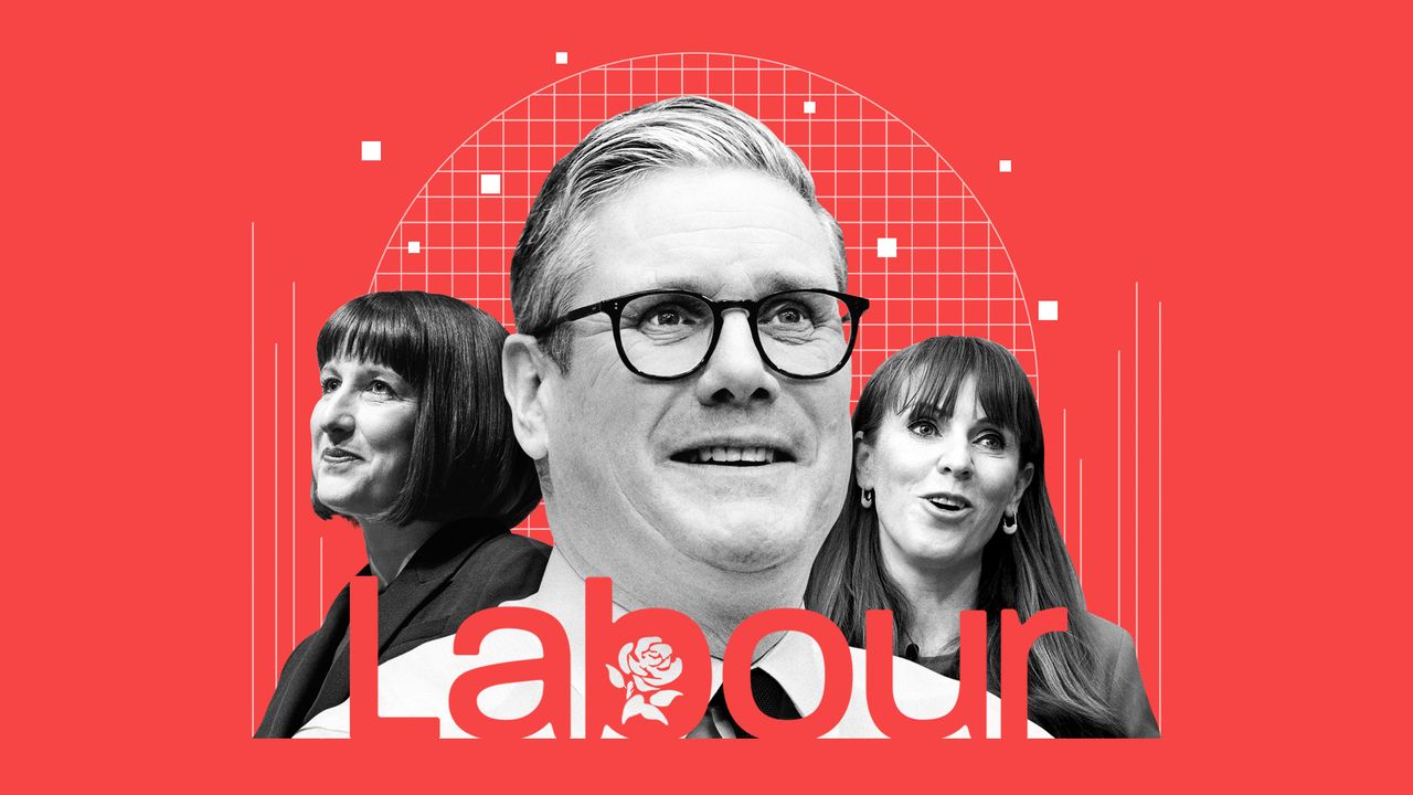 Photo composite of Keir Starmer, Angela Rayner and Rachel Reeves