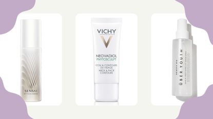 a selection of the best neck creams, including Vichy, Sensai and Beauty Pie