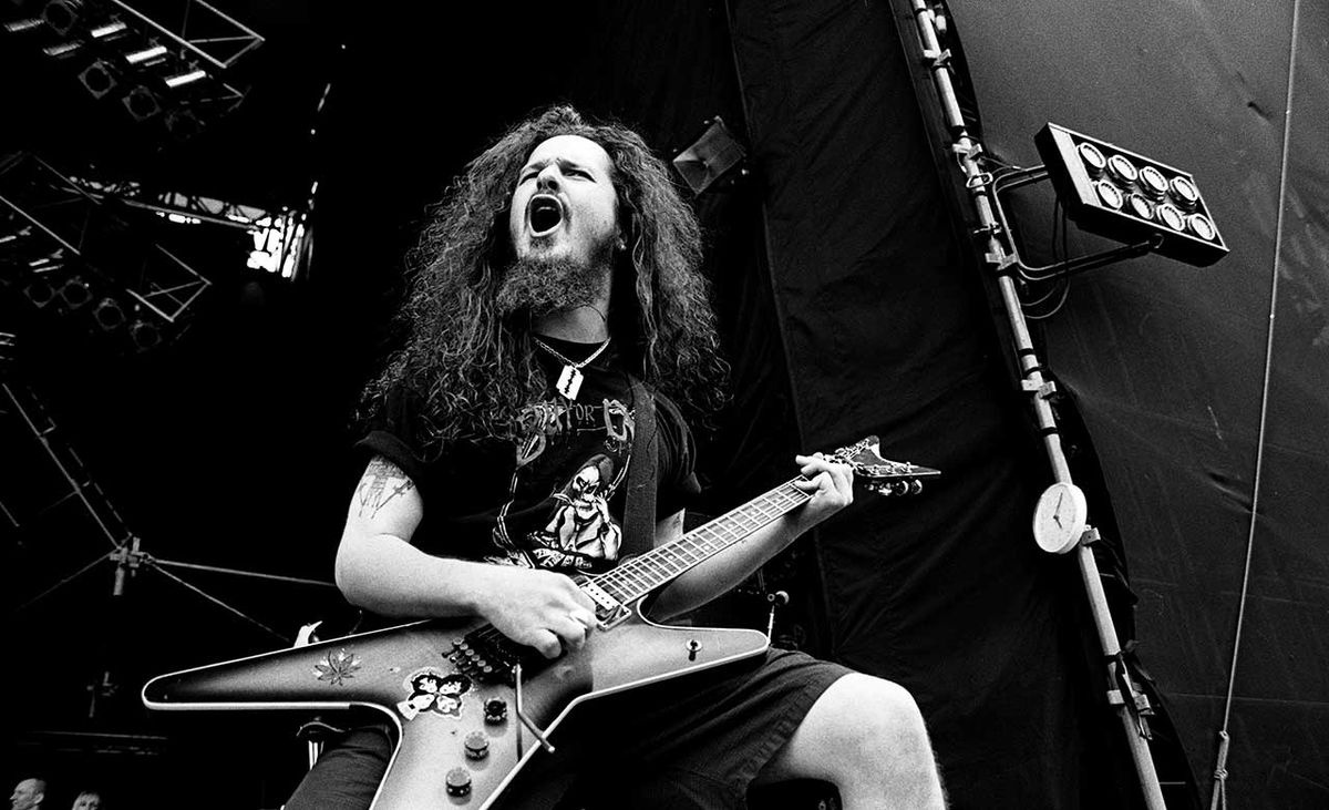Dimebag Darrell (Pantera/Damageplan) 1966-2004 (Martyn Goodacre/Redferns)