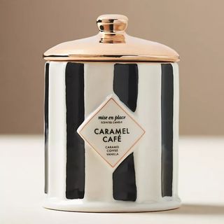 mise en place Gourmand Caramel Café Ceramic Candle