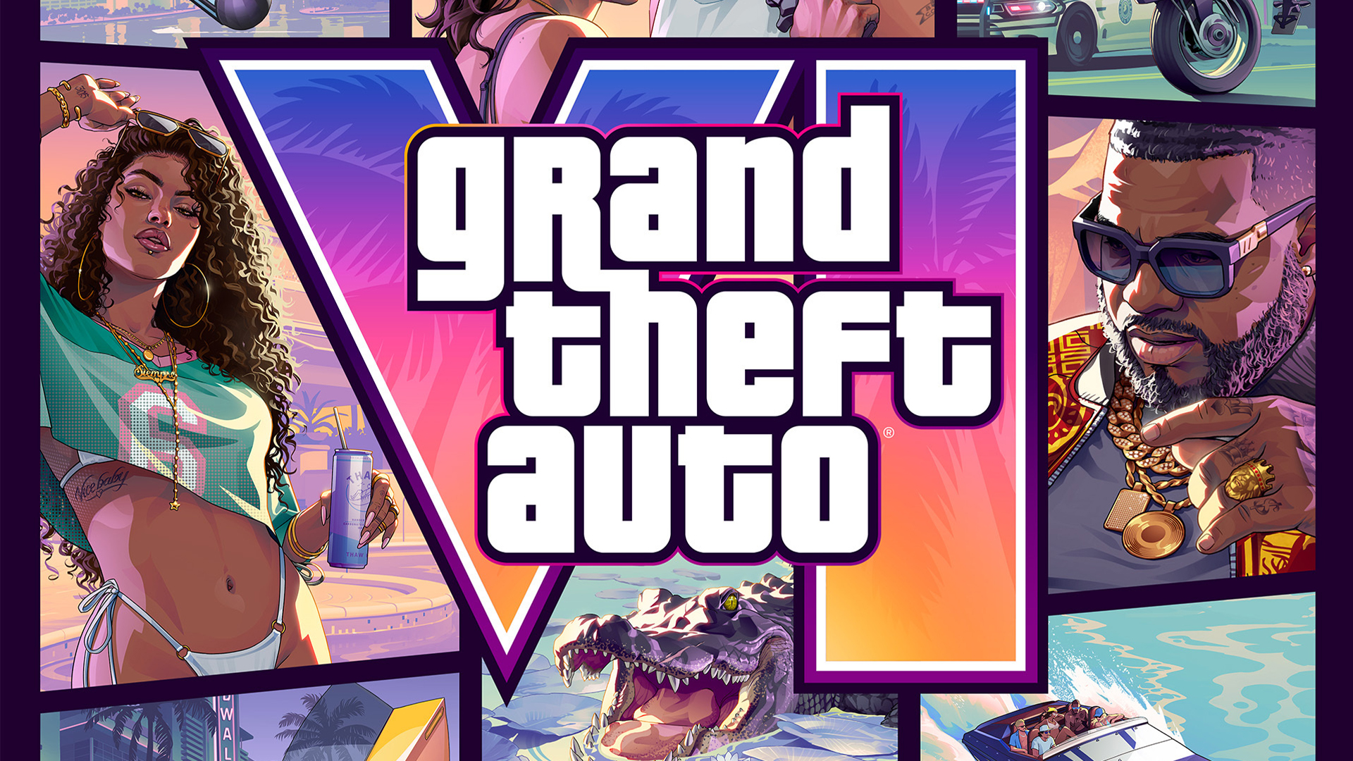 Grand Theft Auto 6 official cover art