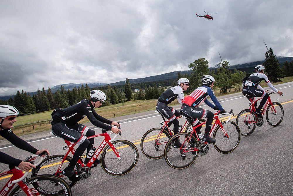 Trek Factory Racing set up Bauke Mollema for the final climb to Miette Hot Springs at the Tour of Alberta