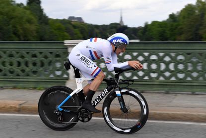 Alex Dowsett riding stage one of the Giro d'Italia 2021