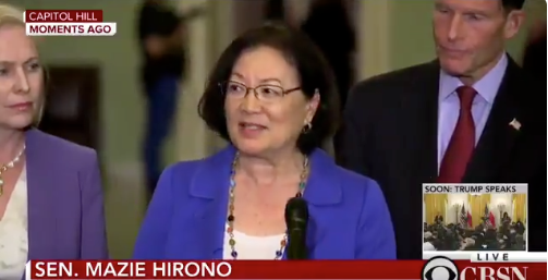 Sen. Mazie Hirono on CBSN.