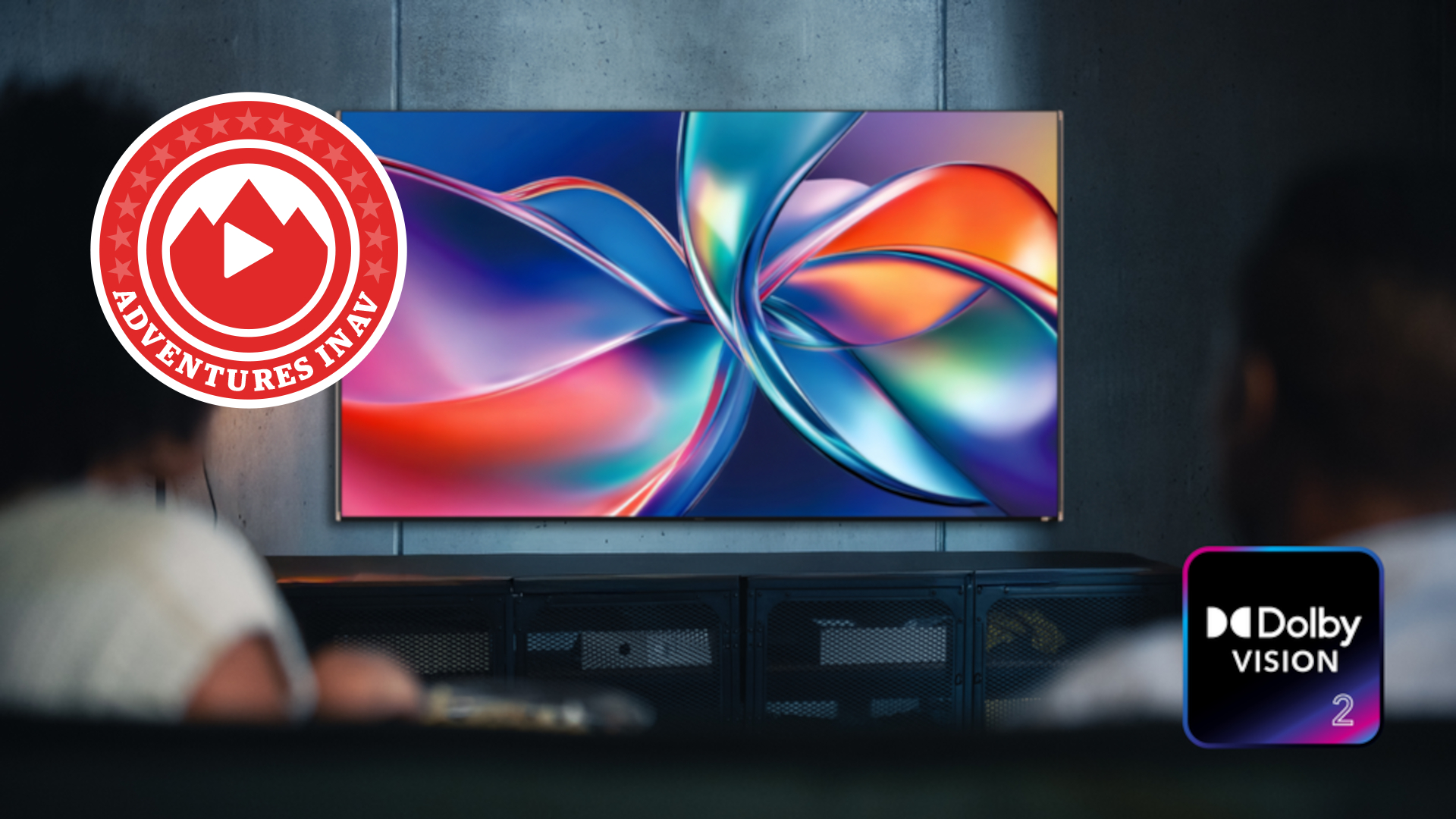 Adventures in AV with Dolby Vision logo