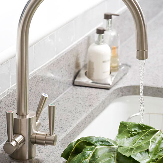 kitchen with sink area and tap