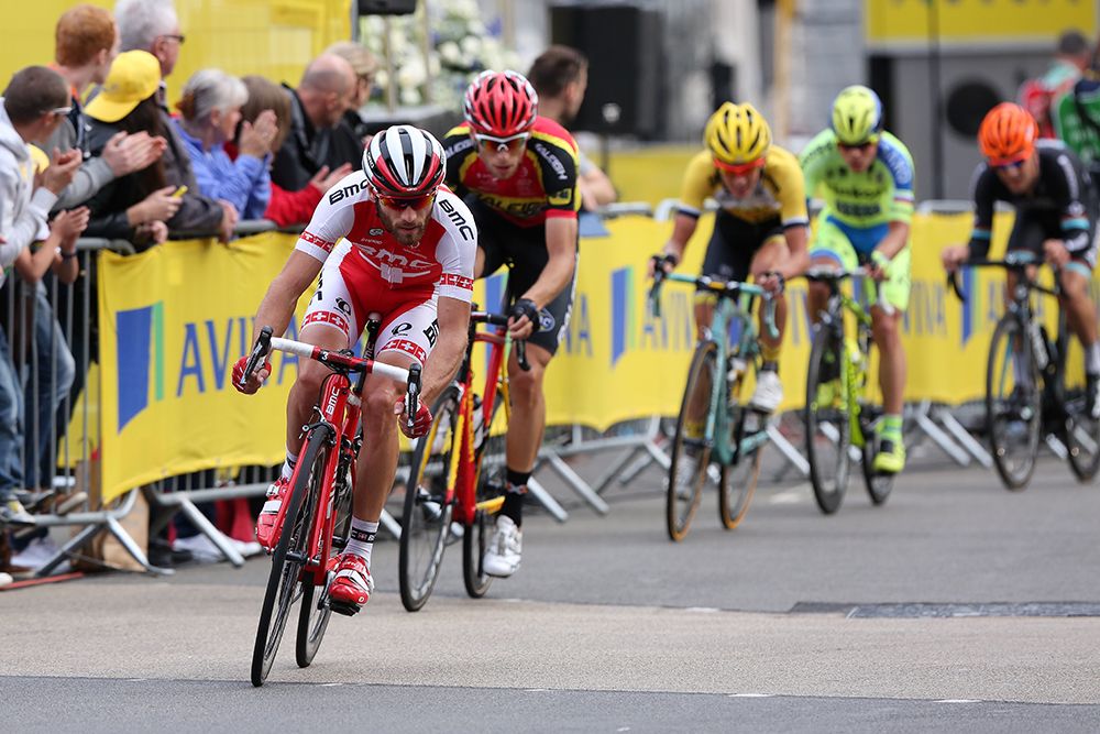 Danilo Wyss (BMC) driving the pace