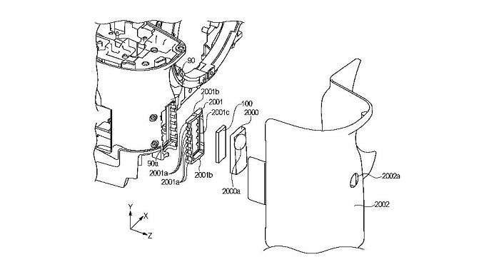 Canon patent haptic feedback