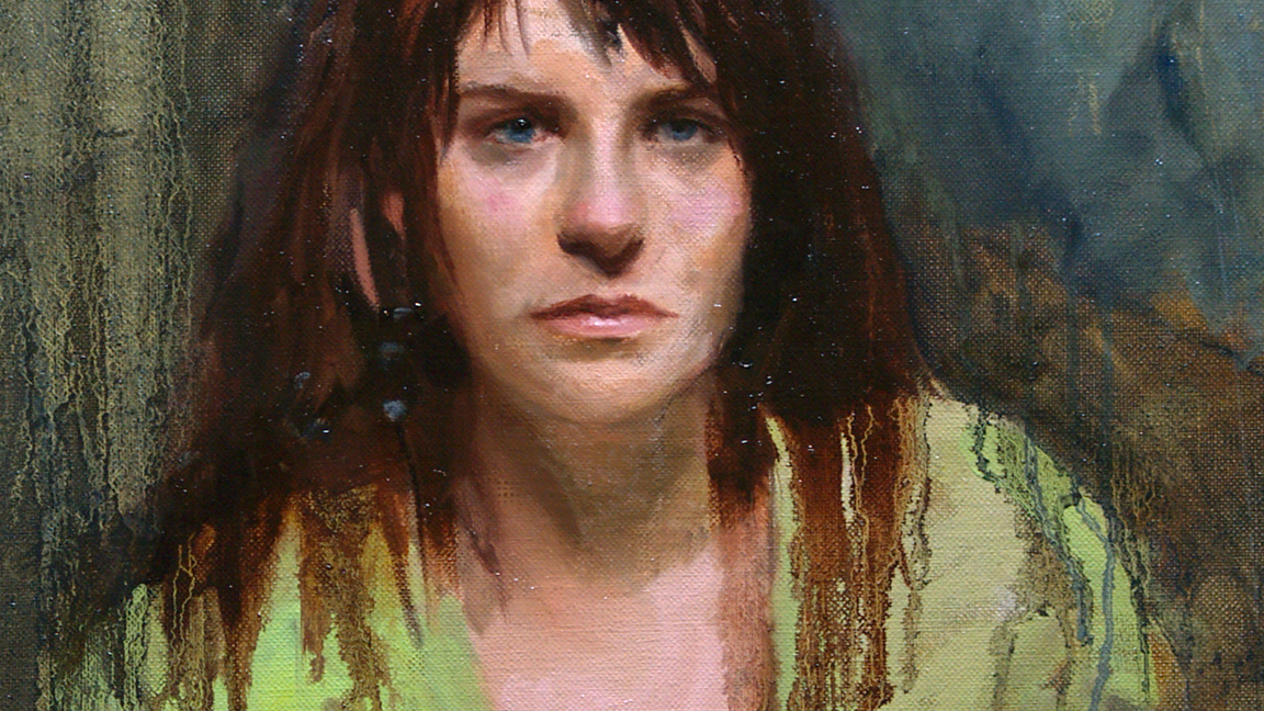 oil painting techniques: portrait of a woman